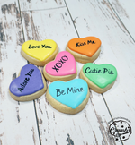 Load image into Gallery viewer, Sweet Heart Decorated Cookie Set
