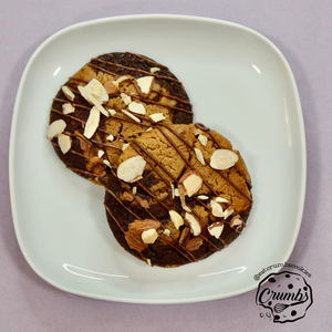 Chocolate Almond Twist Cookies