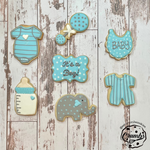 Load image into Gallery viewer, Baby Shower Cookie Set
