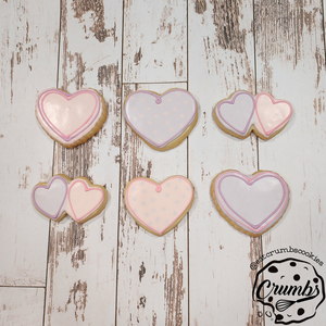 Valentines Decorated Cookie Set