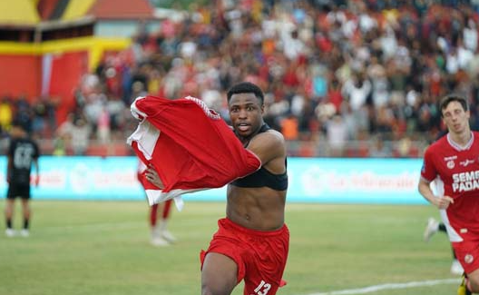 Semen Padang Cetak Gol Kemenangan atas Persita